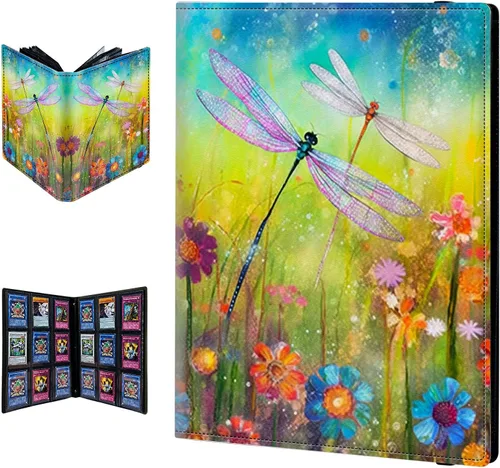 Miniatura 25 de Carpeta para tarjetas de intercambio, 9 bolsillos para tarjetas intercambiables, 360 bolsillos de doble cara, funda para tarjetas de tamaño Mujeres