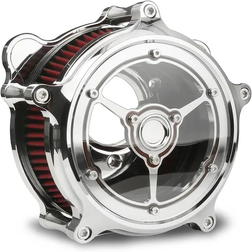 Miniatura 9 de Para filtro limpiador de aire de motocicleta Harley Davidson Sportster Touring Street Glide Road King Electra Dyna Softail entrada de aire