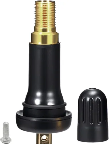 Miniatura 6 de Saihisday TR413 - Vástagos de válvula de neumático de goma negra TPMS para GM Chevy (paquete de 50) (50, negro)