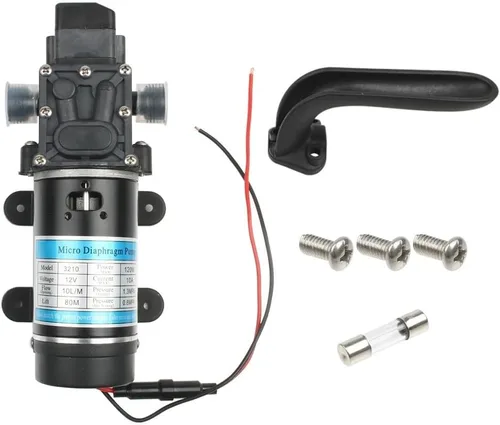 Miniatura 3 de JOEBO Bomba sumergible eléctrica de 12 V 24 V 10/min Bomba de agua eléctrica de alta presión Bomba de película de agua Bomba de agua Bomba