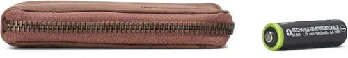 Miniatura 5 de Alpine Swiss Logan - Cartera plegable con cremallera para hombre o mujer, seguridad RFID, viene en una caja de regalo, cartera Rfid, talla única