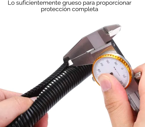 Miniatura 6 de Alex Tech 10 pies - Tubo de malla para cables dividida de 1/2 pulgada - Negro