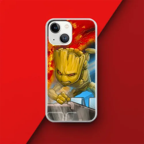 Miniatura 8 de ERT GROUP Caja del teléfono móvil para Xiaomi REDMI Note 10/10S Original y con licencia oficial Marvel Patrón Groot 003 adaptado de manera óptima a