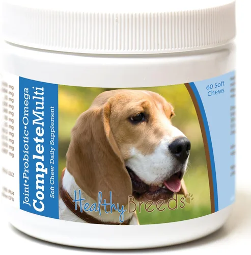 Miniatura 290 de Healthy Breeds Pug todo en uno multivitamínico suave masticable 60