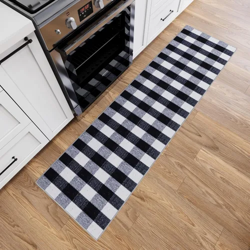 Miniatura 21 de Ottomanson Alfombras de 5 x 6 pies 6 pulgadas para sala de estar, alfombra de área para dormitorio, antideslizante, duradera y grande para zonas