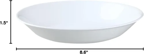 Miniatura 2 de Corelle Winter Frost - Tazones para servir de 20 onzas, juego de 12