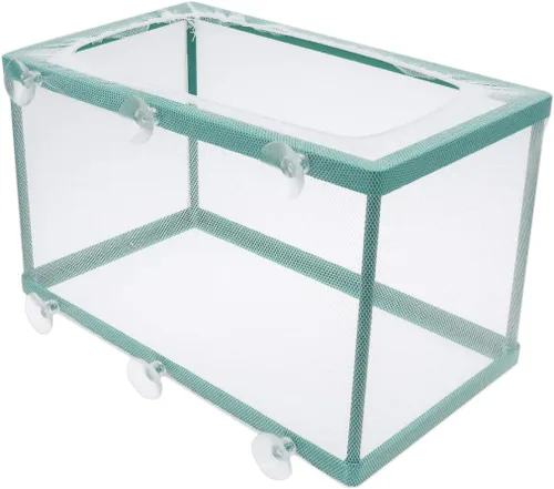 Xiaoyztan Caja de criadores para pecera, caja de criador de acuario, marco de plástico, separación de pecera para bebés, acuario, cría, incubadora,