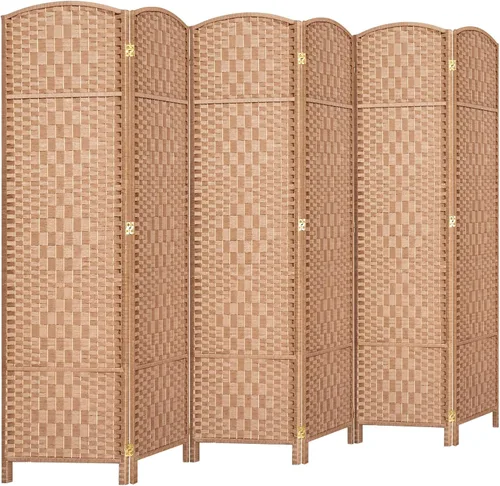 Miniatura 9 de HALLYBEE Separador de habitaciones, separadores de habitaciones y pantallas de privacidad plegables, pantalla de privacidad de 16 pulgadas, 3