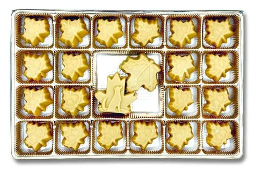 Miniatura 3 de Nova Maple Candy - Caramelo de hoja de azúcar con jarabe de arce puro (8 onzas)