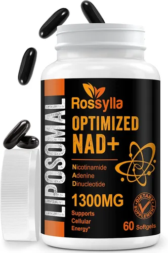 Suplemento liposomal de NAD+ de 1300 mg | La más alta absorción | El suplemento de NAD más puro para aumentar NAD+ de manera eficaz | Suplemento de