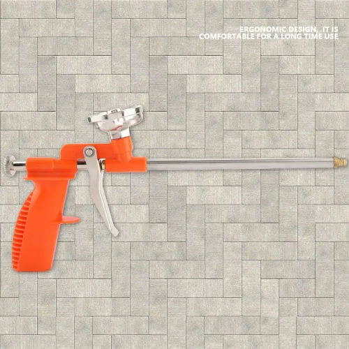 Miniatura 8 de Pistola de espuma, Pistola de aislamiento de espuma de pulverización de aluminio, Herramienta aplicadora de sellado de llenado y llenado de pistola
