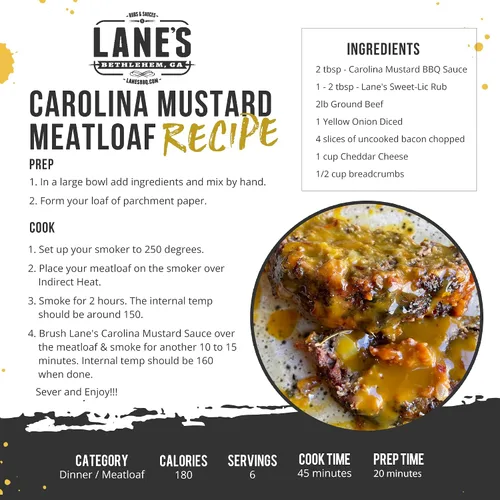 Miniatura 7 de Lane's Southbound Carolina Mustard BBQ Sauce, South Carolina BBQ Mustard Sauce, la mejor salsa BBQ perfecta para sándwiches y hamburguesas, 13.5