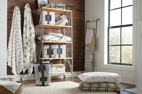 Miniatura 15 de Eddie Bauer Flannel Collection - Juego de sábanas de algodón, preencogido y cepillado para mayor suavidad, comodidad y sensación de calidez