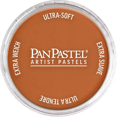 PanPastel Lápices de color pastel para artistas de GOLDEN, Siena quemada, 62mm / 2.44" de diámetro de recipiente, lápices pastel profesionales para
