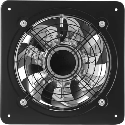 Miniatura 14 de DNYSYSJ Extractor de pared de 10 pulgadas, 50 W, 735 CFM, 1450 RPM, alto flujo de aire de bajo ruido, a prueba de explosiones, ventilador axial