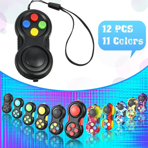 Miniatura 5 de Civaner 12 piezas de juguetes para aliviar la ansiedad y aliviar la ansiedad y el estrés (color mixto)