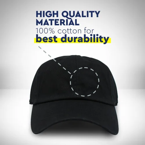 Miniatura 4 de Gorra de béisbol suave personalizada con texto personalizado para papá de algodón para hombres y mujeres