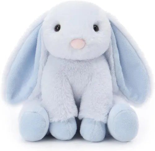 Miniatura 7 de Apricot Lamb Peluche de conejo crema para niños, juguetes de peluche suaves y lindos para bebés niñas y niños, 6 pulgadas