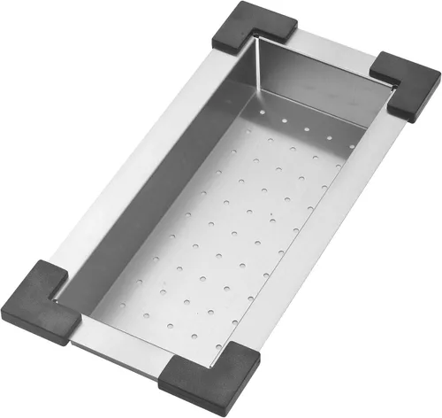 Miniatura 4 de STARSTAR Workstation Ledge - Fregadero de cocina de acero inoxidable 304 con rejilla, colador, tabla de cortar (30 x 19)