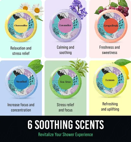 Miniatura 5 de Regalos para el día de San Valentín para ella, vaporizadores de ducha, juego de regalo de aromaterapia, regalos de San Valentín para mamá, esposa