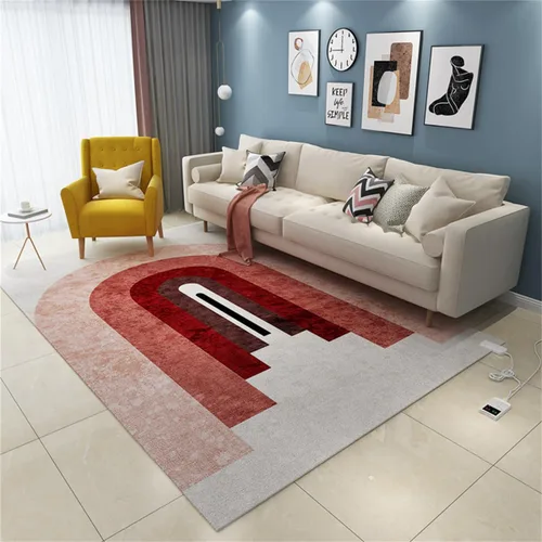 Miniatura 2 de Heated Floor Carpet Mats, Electric Heating Area Rug with Adjustable Temperature Timer,Radiant Floor Heater,Indoor Electric Space Heaters,for