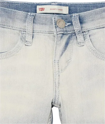 Miniatura 4 de Levi's Pantalones cortos de mezclilla para niña