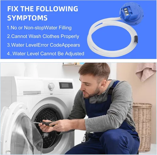 Miniatura 4 de DC96-01703H Interruptor de nivel de agua para lavadora Samsung Sensor de presión Accesorios de reemplazo DC96-01703N