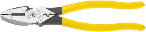 Miniatura 2 de Klein Tools Lineman's - Alicates para engarzar (9 pulgadas) y alicates multiusos de corte diagonal (8 pulgadas)