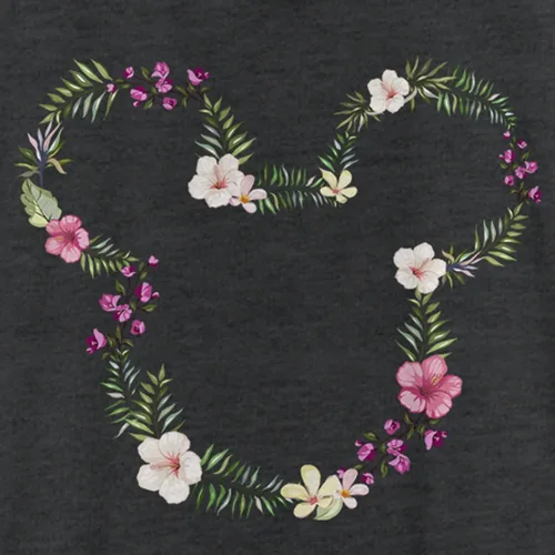 Miniatura 2 de Disney Classic Floral Mickey - Camiseta sin mangas con espalda cruzada para mujer