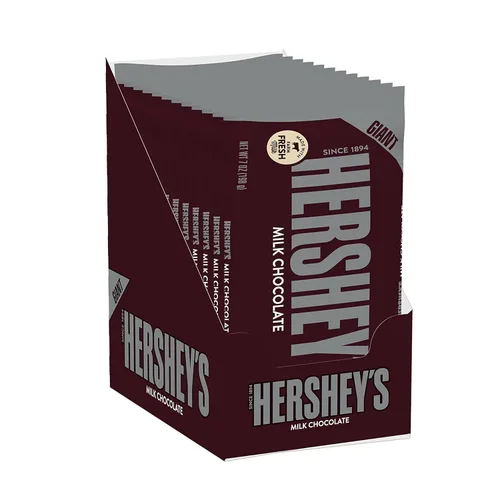 Miniatura 2 de HERSHEY'S Barras de caramelo de chocolate, 36 unidades, 3.8 lbs