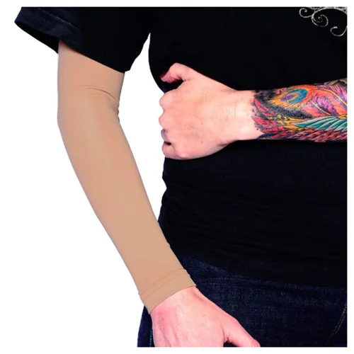 Miniatura 20 de Tat2X cobertura de tatuaje de manga de primera calidad con refuerzo de tinta, cobertura de tatuaje para el brazo completo (única manga)