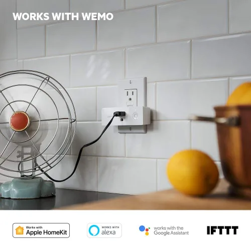 Miniatura 3 de Wemo - Mini enchufe inteligente, mini conector inteligente, Blanco