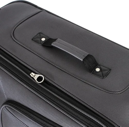 Miniatura 6 de SwissGear Gris oscuro 3 Piece Set 212527 Equipaje Sion Softside con ruedas giratorias