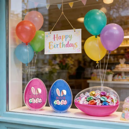 Miniatura 7 de Artsadd Huevos de Pascua personalizados con nombre, diseño de conejo rellenable, huevos decorativos para la caza de huevos de Pascua, recuerdos