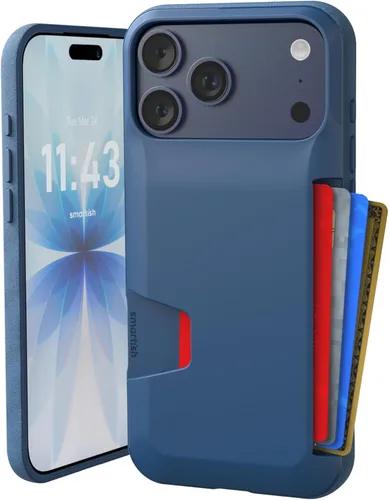 Miniatura 57 de Smartish - Funda tipo cartera para iPhone 11, diseño de cartera volumen 1 [delgada + protectora] con tarjetero - probada para caídas con ranura