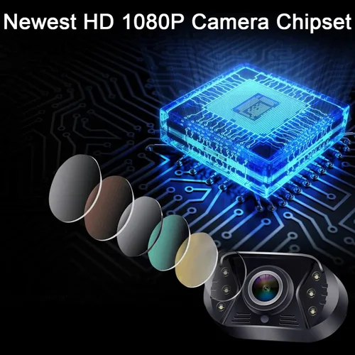 Miniatura 6 de Cámara de Copia de Seguridad con Fácil Instalación Plug-Play: Cámara de Visión Trasera HD 1080P Sin Retraso, Impermeable - Visión Nocturna Clara