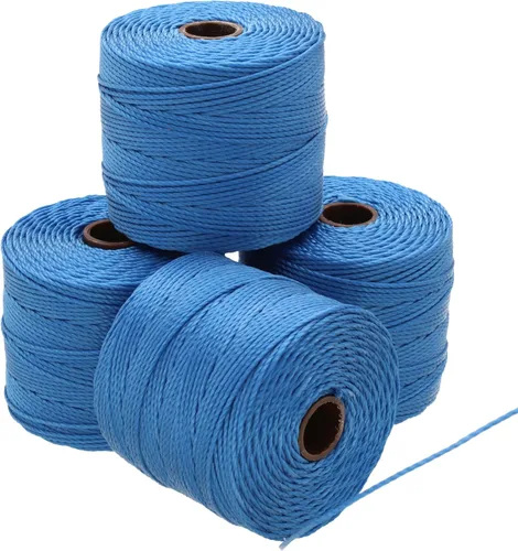Miniatura 83 de The Beadsmith S-Lon Cordón para Cuentas – Cordón de Nylon Torcido de 0.5 mm para Ensartar, Paquete de 4, Mezcla de Neutrales Fríos, TEX210, 77