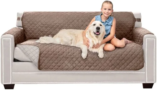 Miniatura 47 de Sofa Shield - Funda para sillón reclinable con correa patentada, protector de cojín, funda reversible diseñada en EE. UU. resistente a manchas