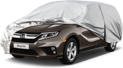Miniatura 112 de Kayme - Cubierta completa impermeable de 6 capas para automóvil, apta para todo clima, protección para exteriores contra lluvia, rayos ultravioleta