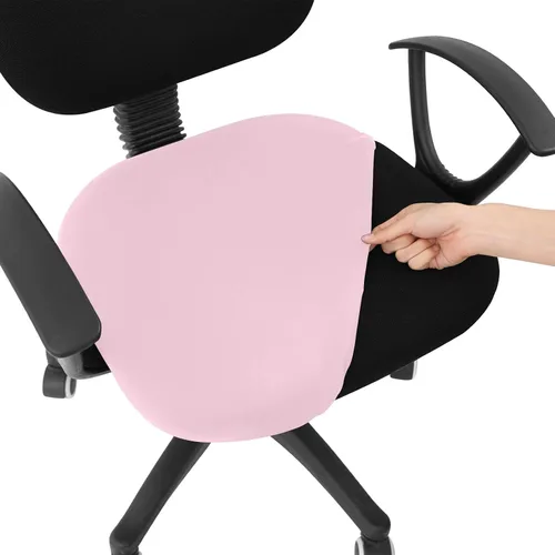 Miniatura 33 de Smiry - Fundas para silla de oficina y computadora con diseño impreso, ajuste elástico, universal, para escritorio, fundas para silla giratoria