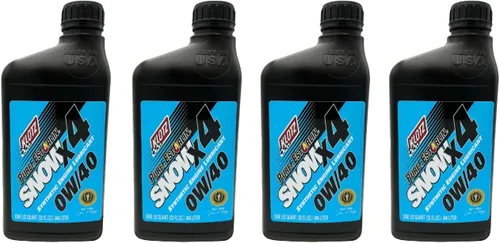 Miniatura 5 de Klotz Aceite para motos de nieve, lubricante de motor sintético puro Estorlin de 2 tiempos (KL-216)