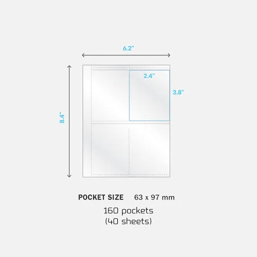 Miniatura 6 de Álbum de fotos estético simple y encantador coreano de tapa dura para tarjetas fotográficas kpop, polos, polaroides, tarjetas de visita, tarjetas