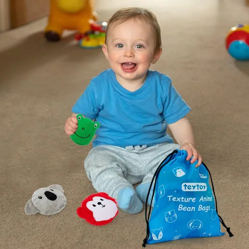 Miniatura 8 de teytoy Bolsitas Sensoriales para Niños Paquete de 10, Bolsitas Sensoriales con Textura, Juguetes Sensoriales para Autismo, Juguetes Sensoriales