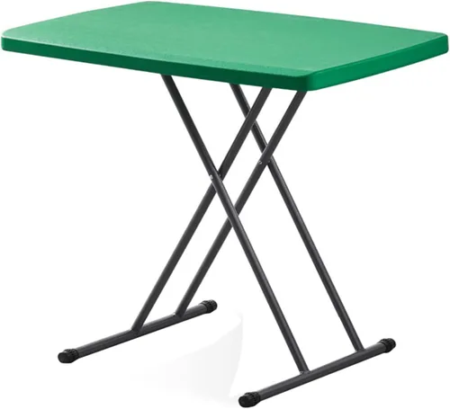 Miniatura 11 de Mesa plegable de plástico, bandeja de TV para laptop, mesa de aperitivos portátil de altura ajustable duradera para uso doméstico, picnic, fiesta