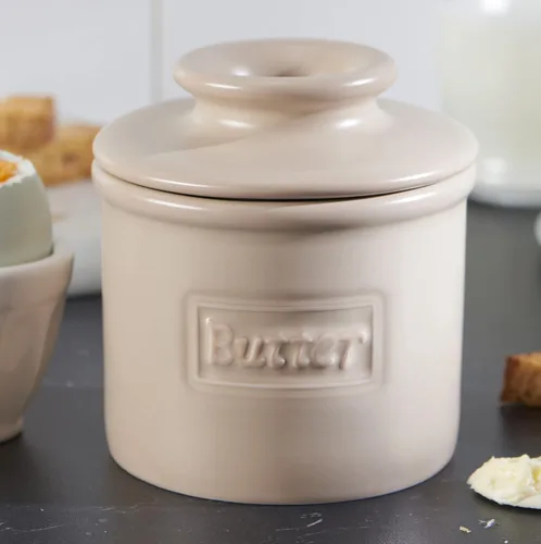 Miniatura 5 de Butter Bell - The Original Butter Bell crock por L Tremain, un plato de mantequilla de cerámica francesa para mostrador, contenedor de mantequilla