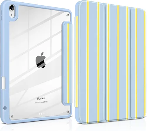 Miniatura 26 de MEEgoodo Funda para iPad Air de 11 pulgadas M3 2025 / M2 2024, para iPad Air de 5ª y 4ª generación de 10.9 pulgadas 2022/2020, funda para tableta