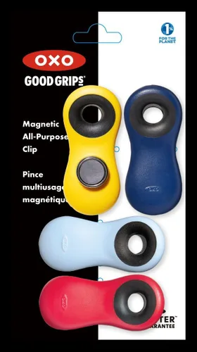 Miniatura 3 de Oxo, Clips magnéticos multiusos Azul marino/amarillo/rojo y azul claro