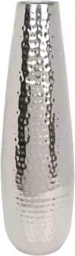 Miniatura 10 de Hosley 's Jarrón de metal martillado de 10 pulgadas de alto con acabado dorado - Regalo elegante para arreglos florales, bodas, eventos especiales
