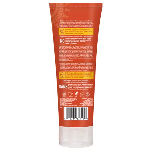 Miniatura 2 de Desert Essence Island Mango Champú y acondicionador – 8 onzas líquidas – Enriquecedor – Manteca de karité – Aceite de jojoba – Suave y sedoso