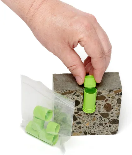 Miniatura 5 de Rapid RH L6 Kit de inicio de prueba de humedad de hormigón+ (Celsius) Kit de prueba de concreto preciso compatible con ASTM F2170